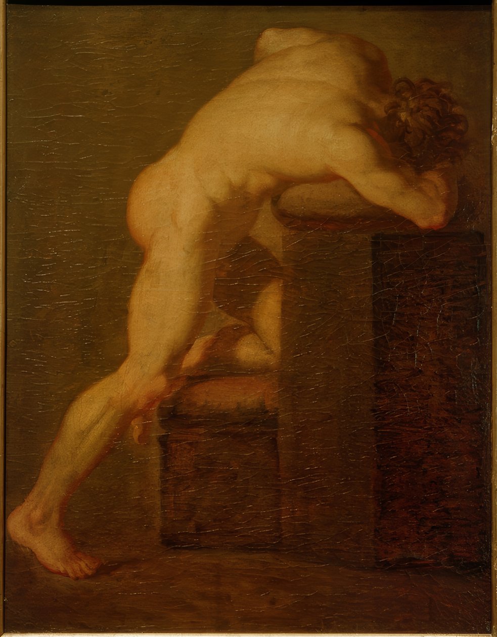 Mužský akt od Nicolai Abraham Abildgaard