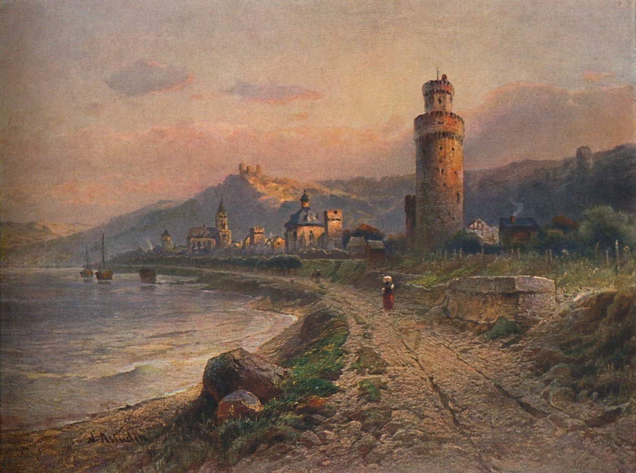 Oberwesel, 1923. od Nicolai Astudin