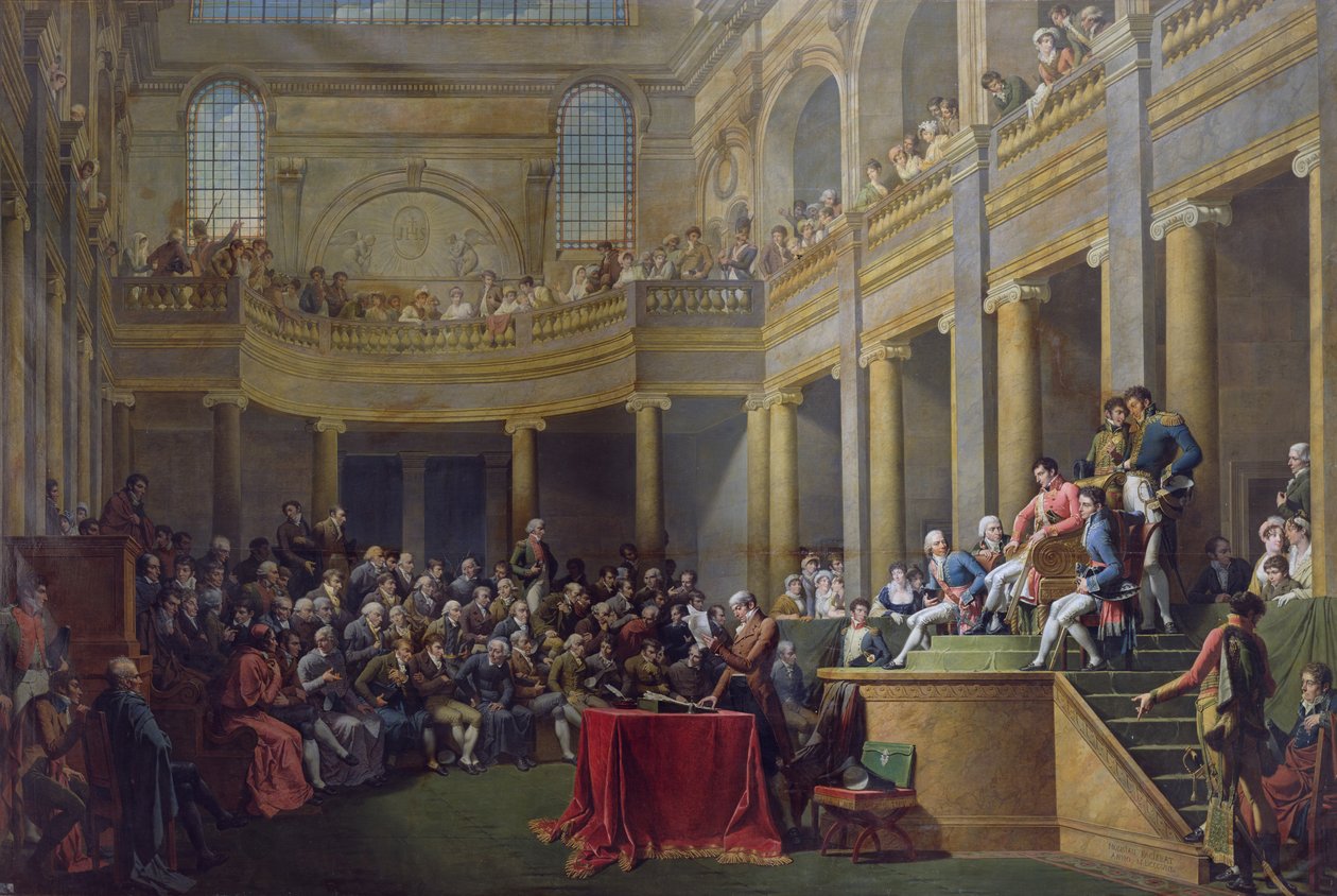 Výbor v Lyonu, 26. ledna 1802, 1808 od Nicolas Andre Monsiau