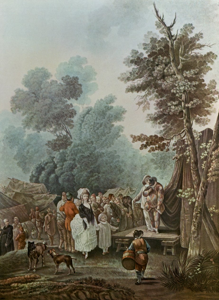 La Foire de Village od Nicolas Antoine Taunay