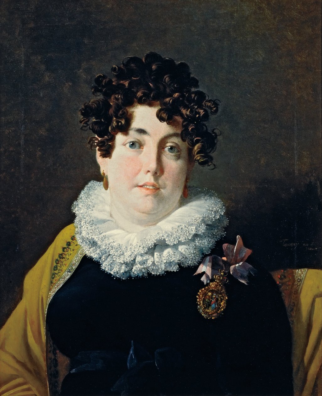 Portrét markýzy z Belasu od Nicolas Antoine Taunay