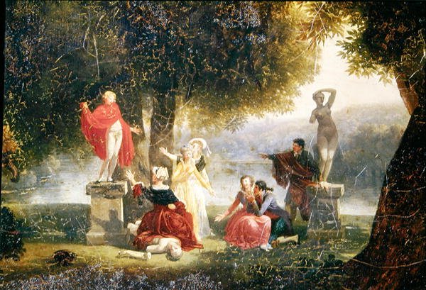Socha lásky od Nicolas Antoine Taunay