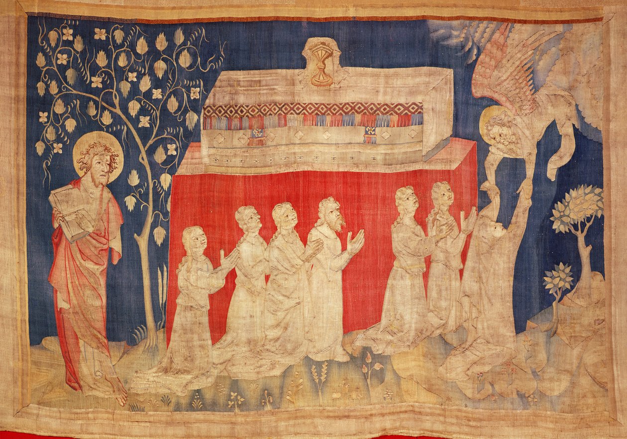 Souls of the Martyrs, z Apokalypsy Tapiserie hněvů, 1373-87 (tapisérie) od Nicolas Bataille