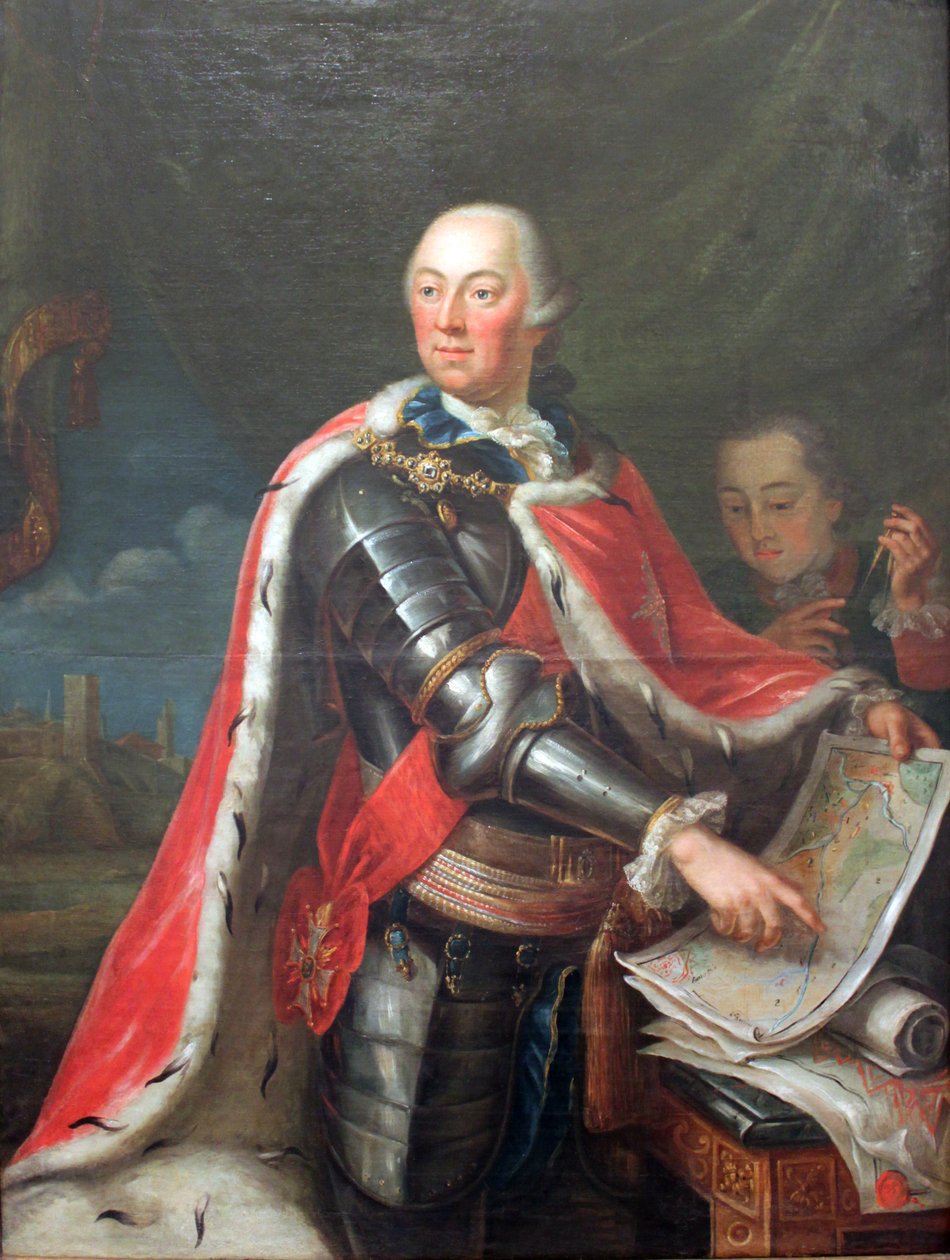 Vévoda Carl Eugen z Württembergu (1728-1798) od Nicolas Guibal