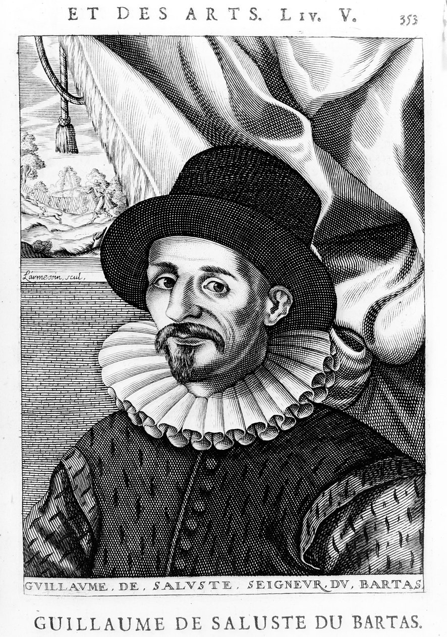 Guillaume de Salluste du Bartas od Nicolas II de Larmessin