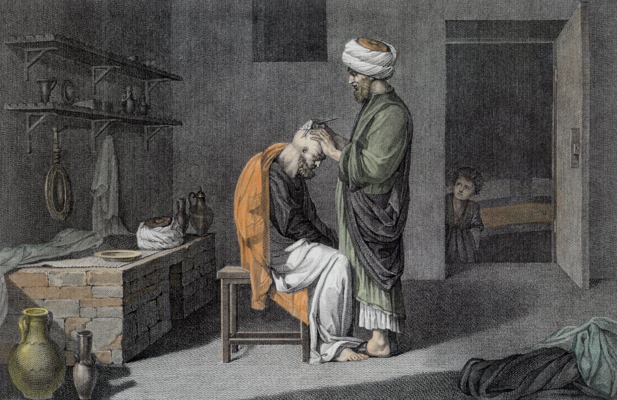 Barber, od Volume II Arts and Trades of 
