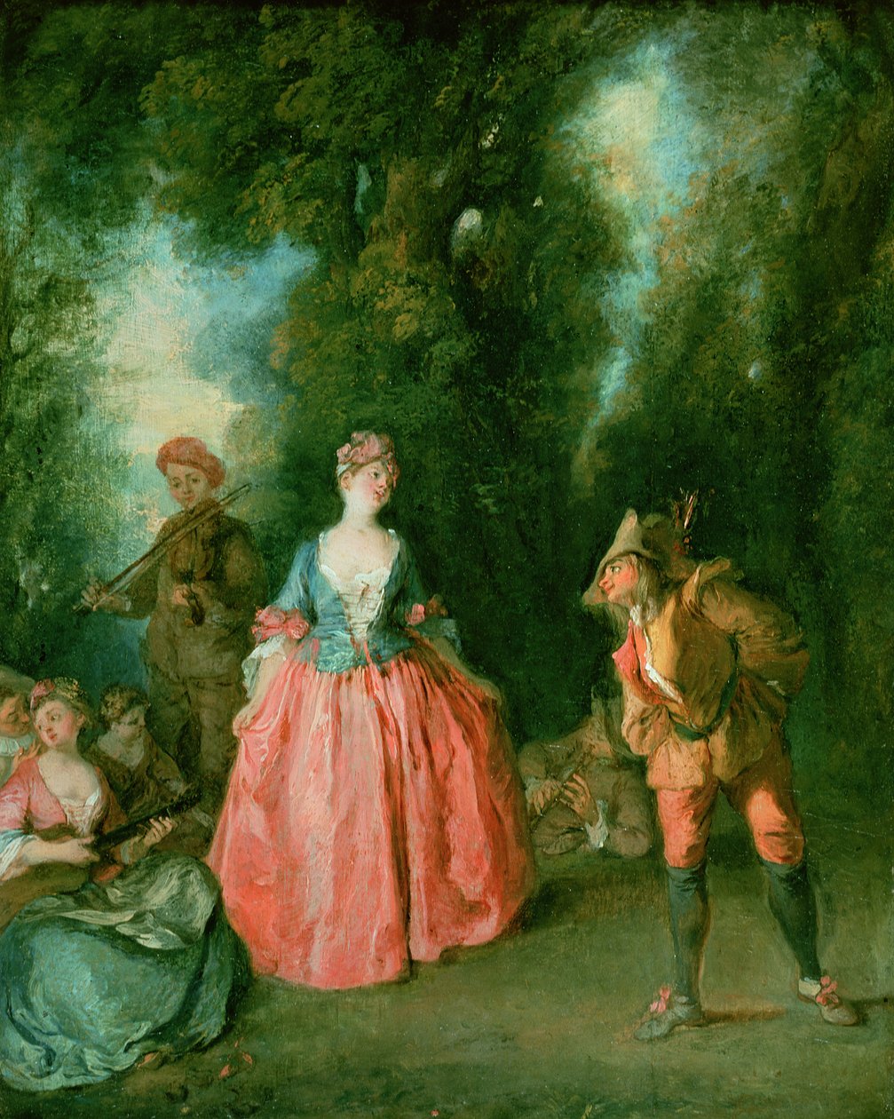 Tanec od Nicolas Lancret