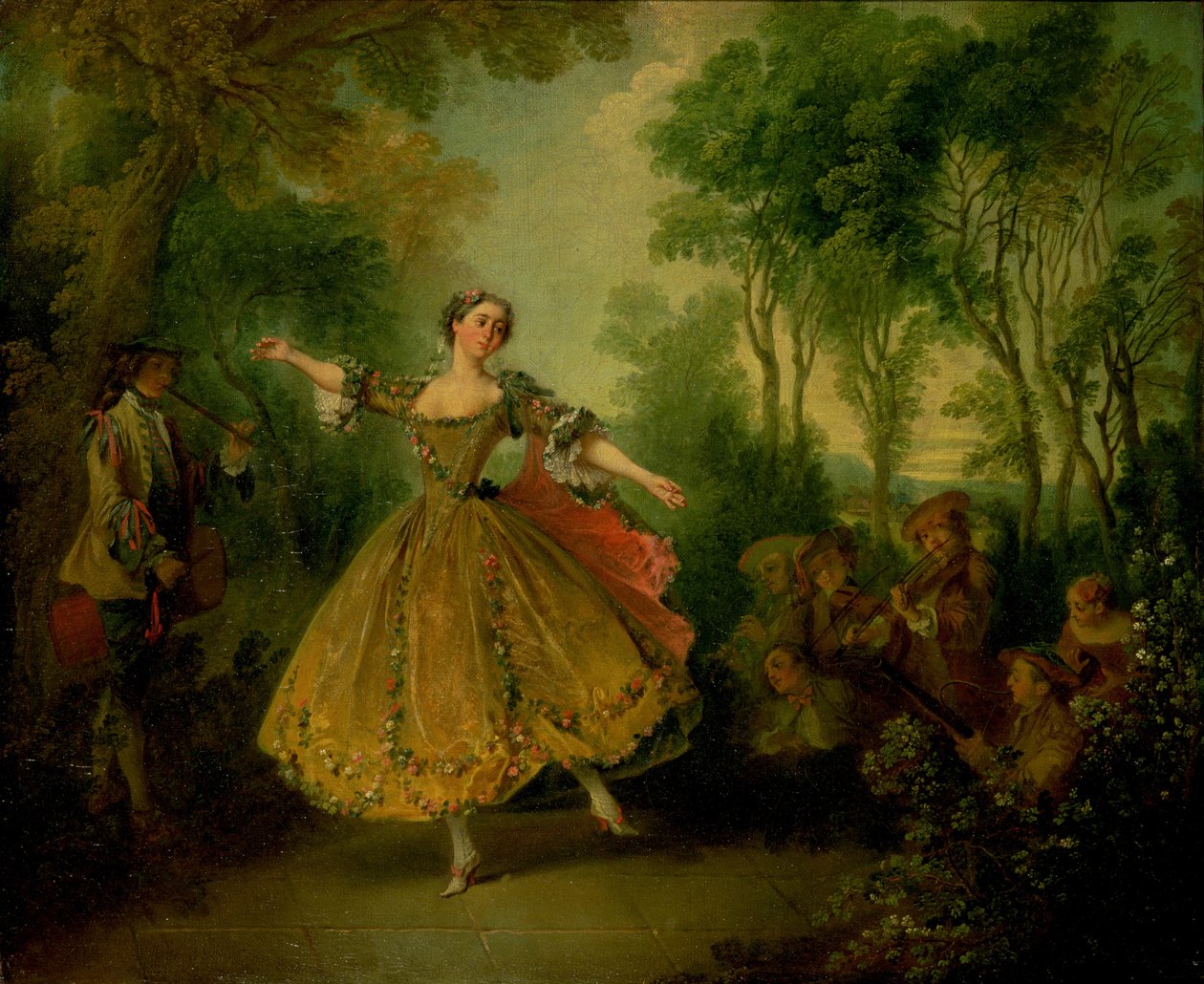 Tanec od Nicolas Lancret