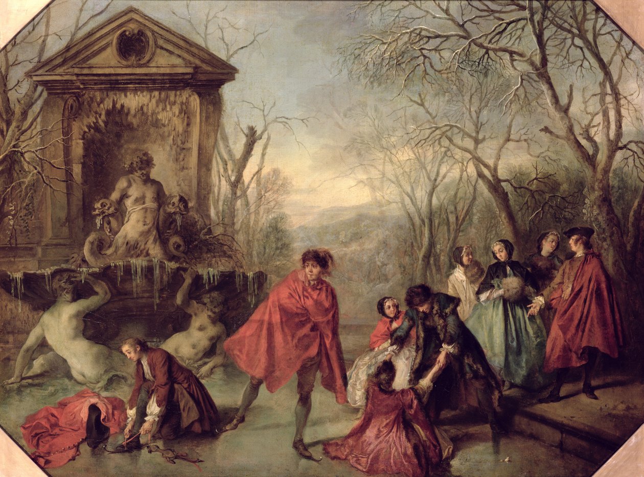 Zima, 1738 od Nicolas Lancret