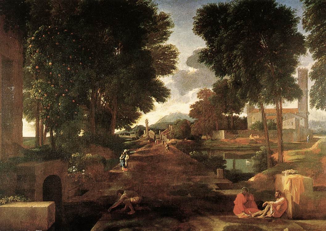 Římská cesta od Nicolas Poussin