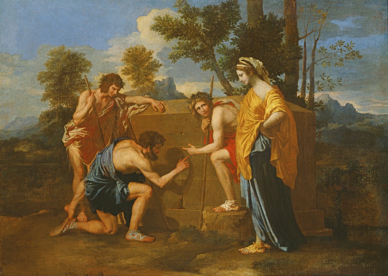 Arkádští pastevci od Nicolas Poussin
