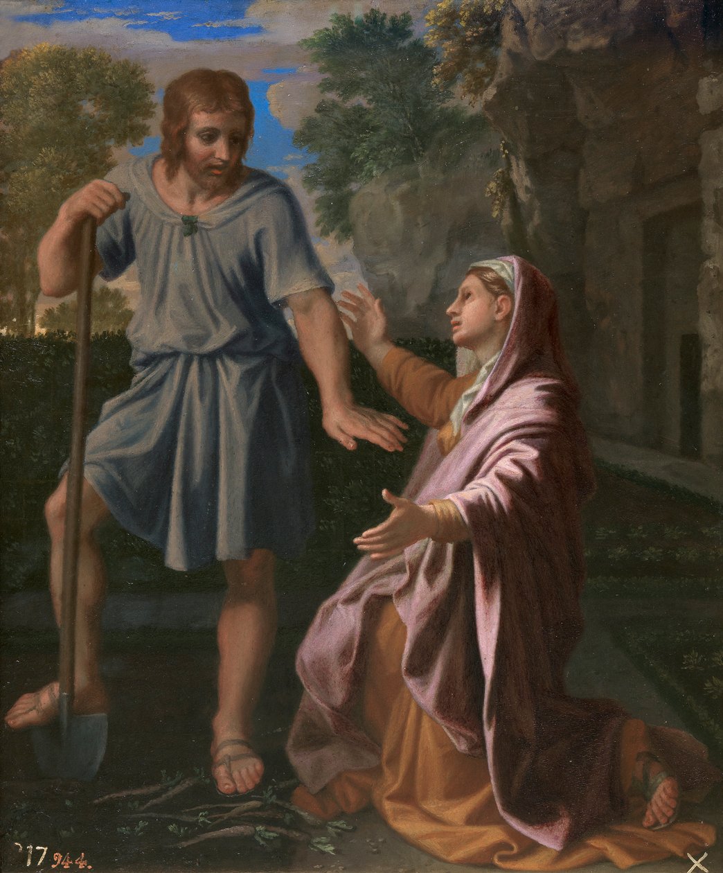 Noli musí undergird od Nicolas Poussin