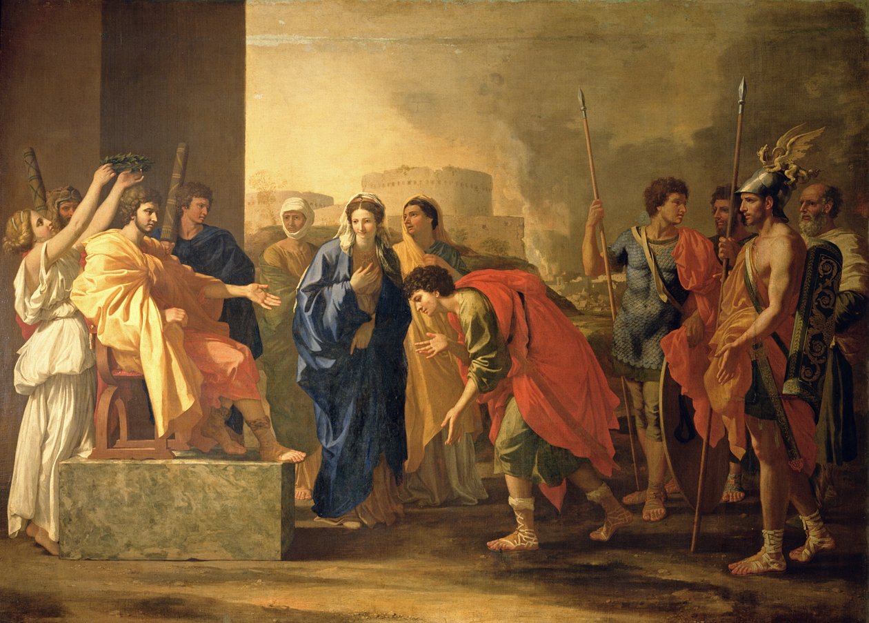 Kontinence Scipia, 1640 od Nicolas Poussin