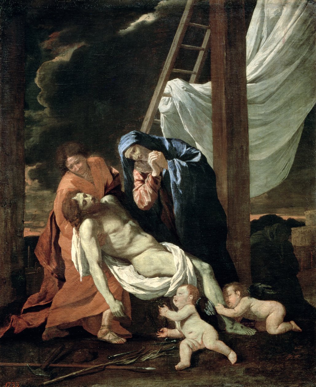 Výpověď, kolem roku 1630 od Nicolas Poussin