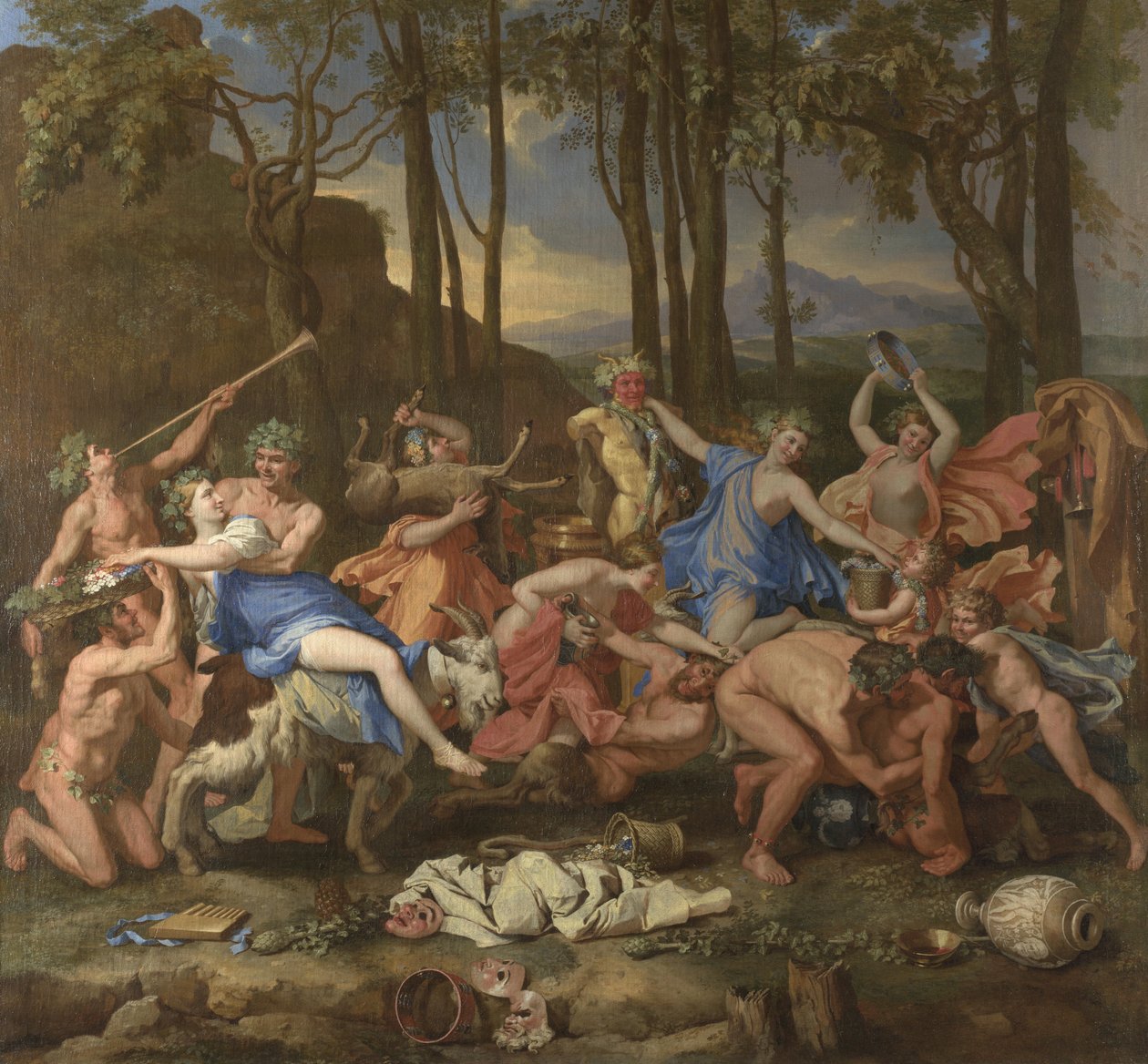 Triumf Pan od Nicolas Poussin
