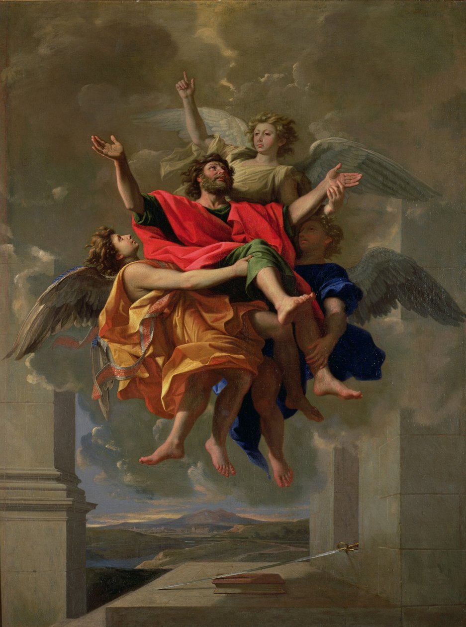 Vidění svatého Pavla, 1649-50 od Nicolas Poussin
