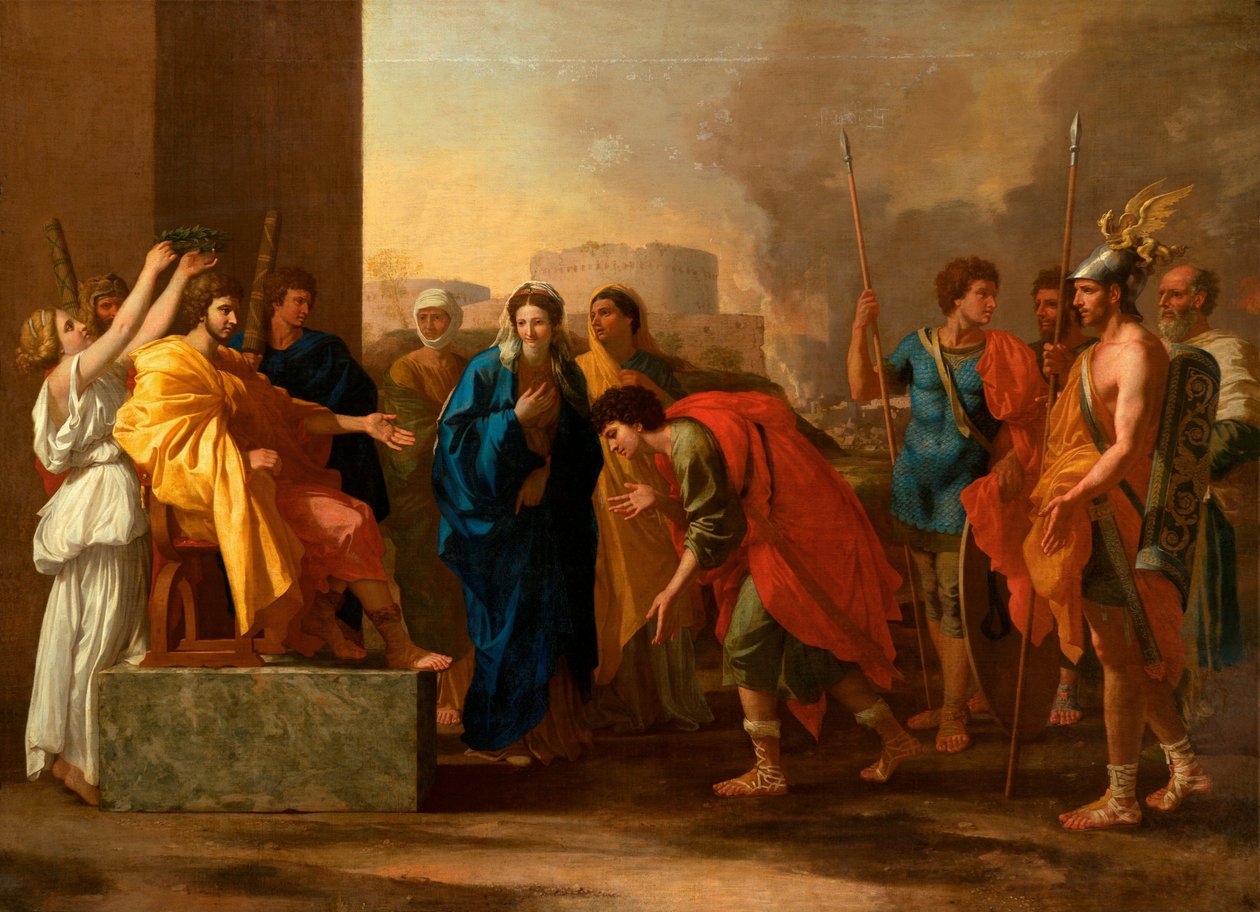 Kontinent Scipio od Nicolas Poussin