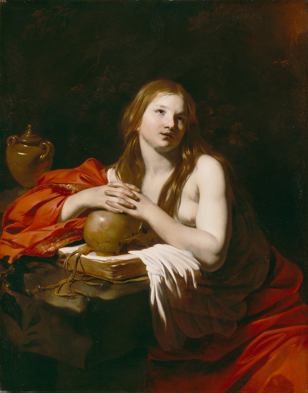 Kající Magdalena, kolem roku 1625 od Nicolas Regnier