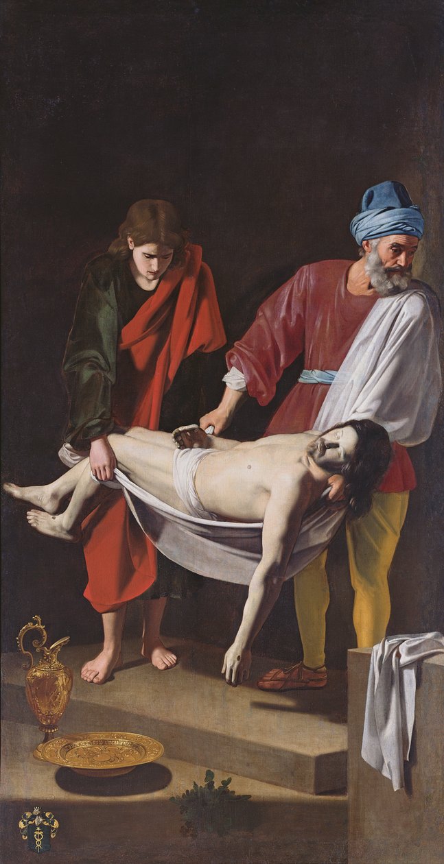 Kristus je nesen do hrobu od Nicolas Tournier