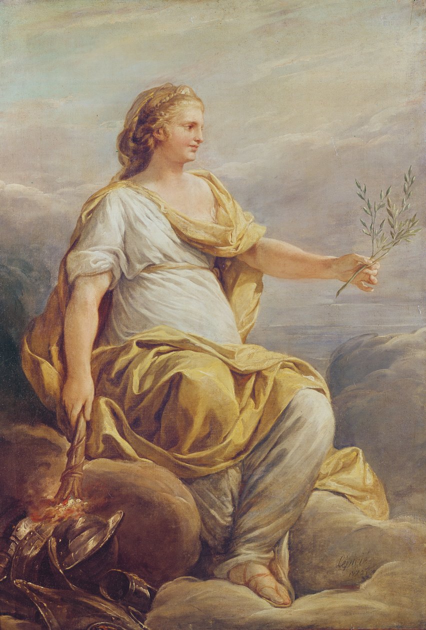 Alegorie míru od Nicolas-Bernard Lepicie