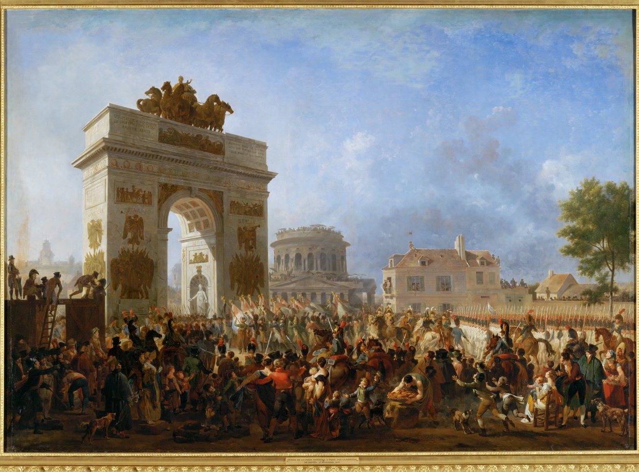 Entree de la Garde Imperiale a Paris, par la barriere de Pantin, le 15 novembre 1807 ... od Nicolas Antoine Taunay