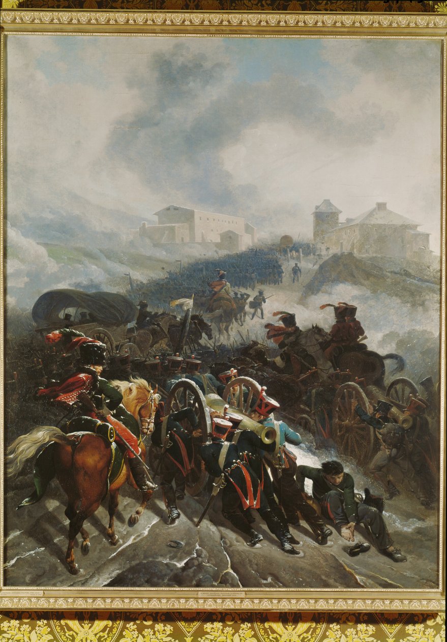 Francouzská armáda překračuje pohoří Sierra Guadarrama v prosinci 1808 ... od Nicolas Antoine Taunay