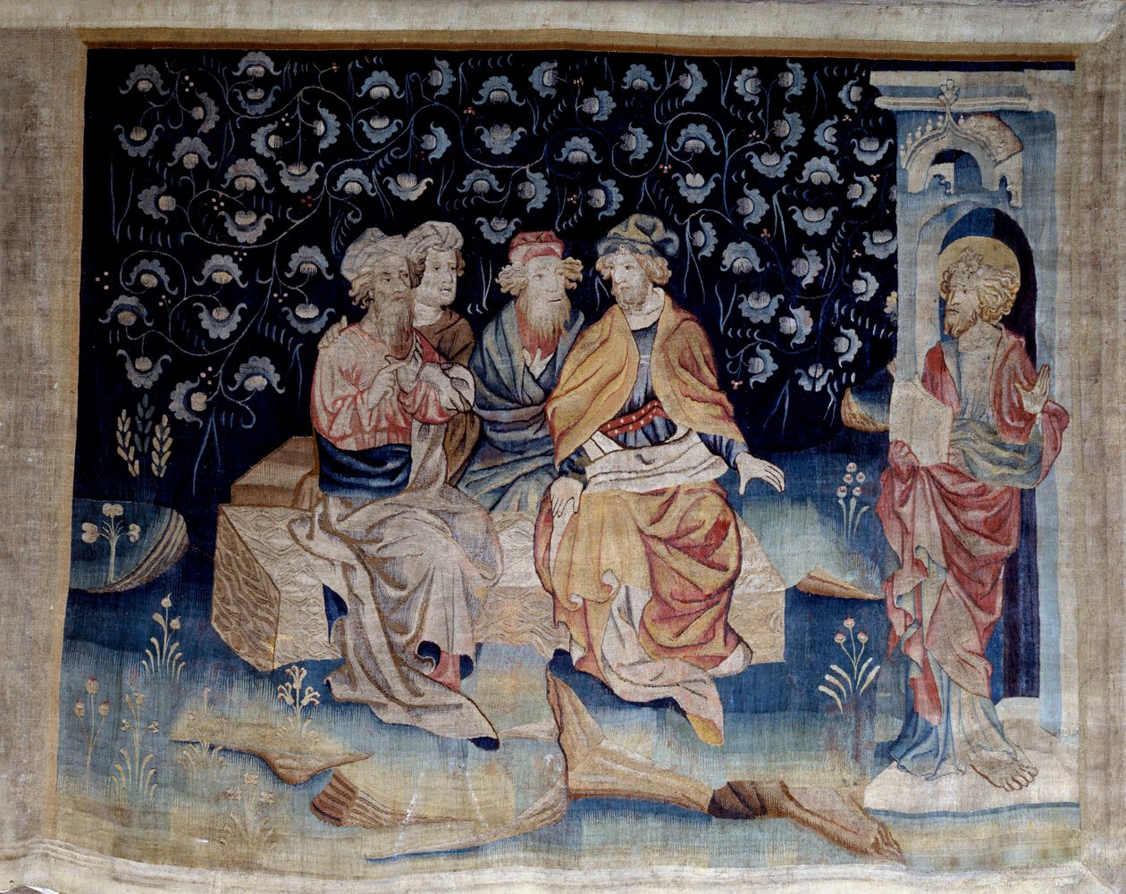 Vising of Revelation (1373 -1383), n. 71: Soudci. Tapiserie od Nicolase Bataille (1330-1405) od Nicolas Bataille