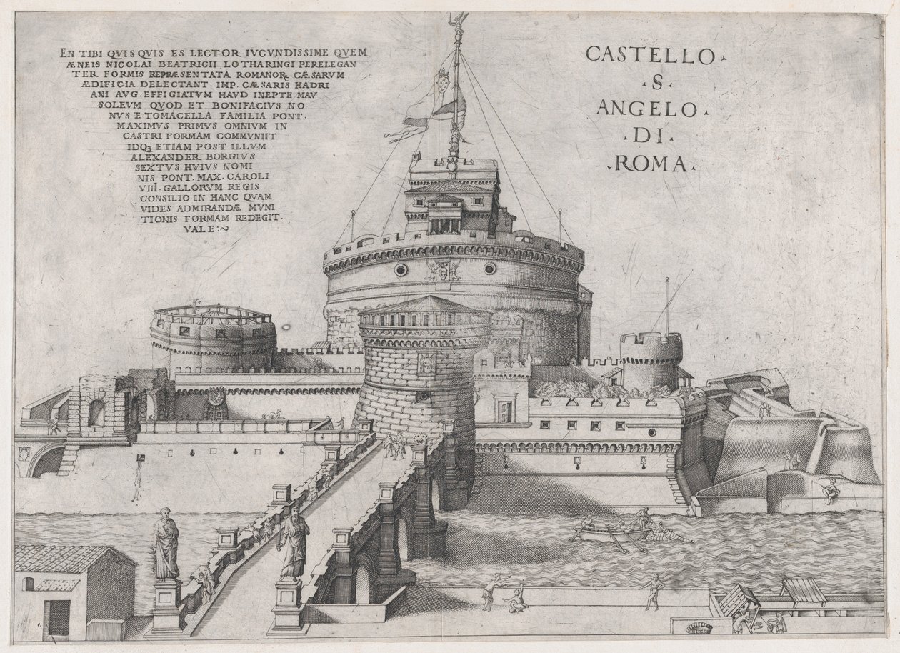 Zrcadlo římské velkoleposti: Castello Sant