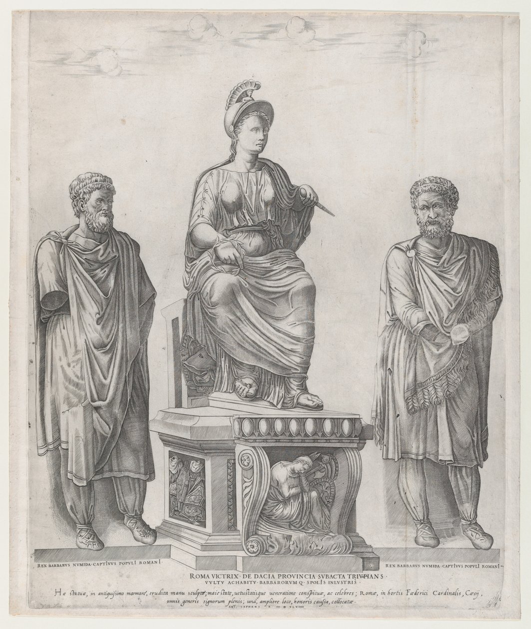 Zrcadlo římské velkoleposti: Vítězný Řím, 1549., 1549. od Nicolas Beatrizet