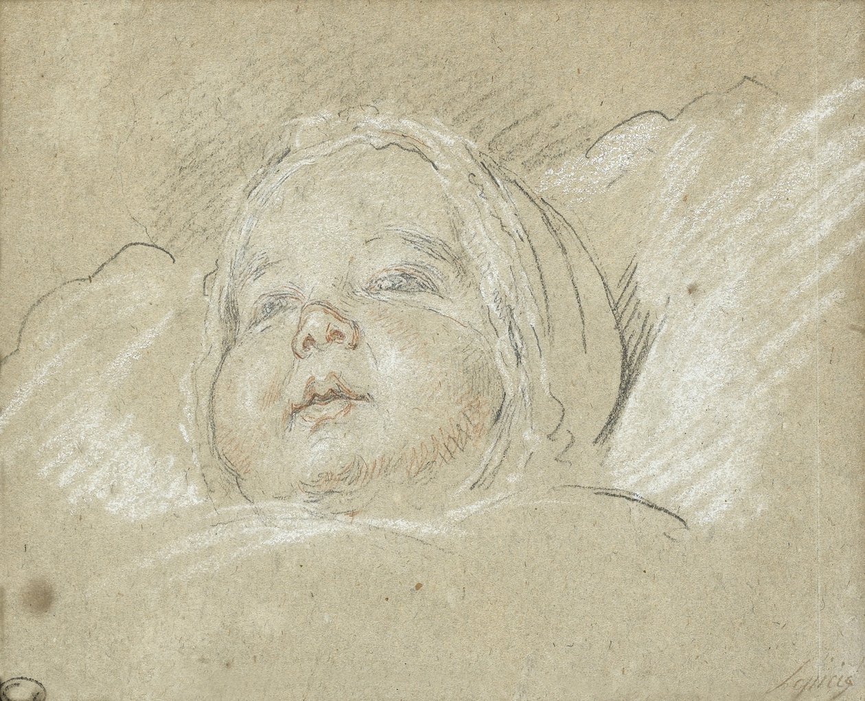 Louis-Philippe 1773-1850, vévoda z Chartres jako dítě, 1773 od Nicolas Bernard Lepicie