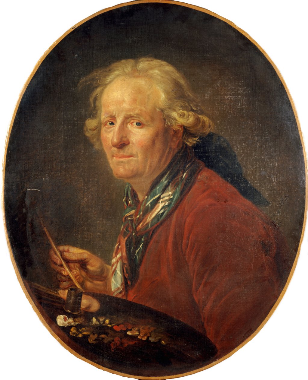 Autoportrét. od Nicolas Bernard Lepicie