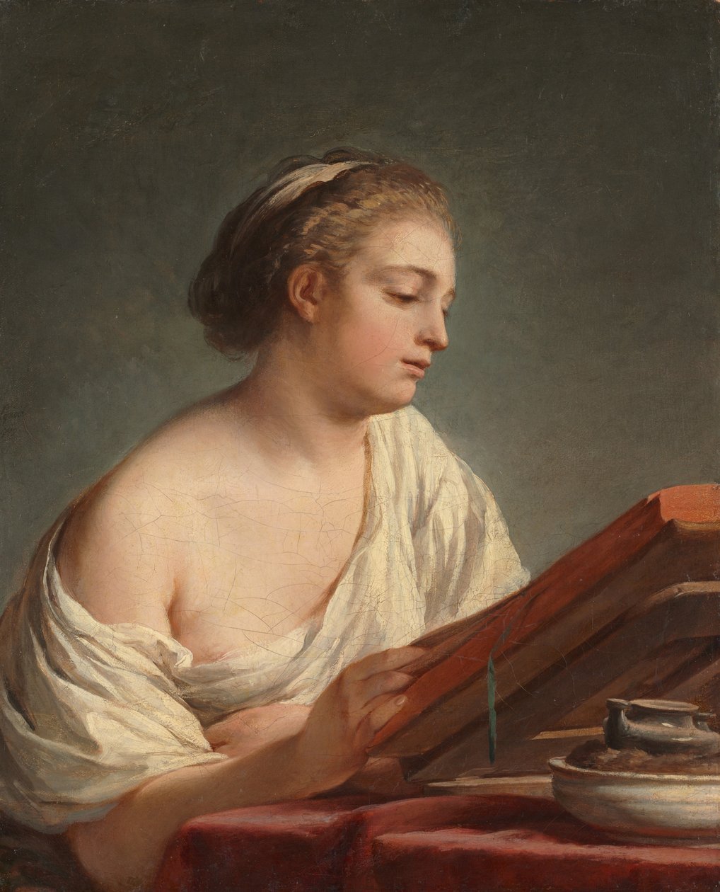 Žena čtení, 1769 od Nicolas Bernard Lepicie