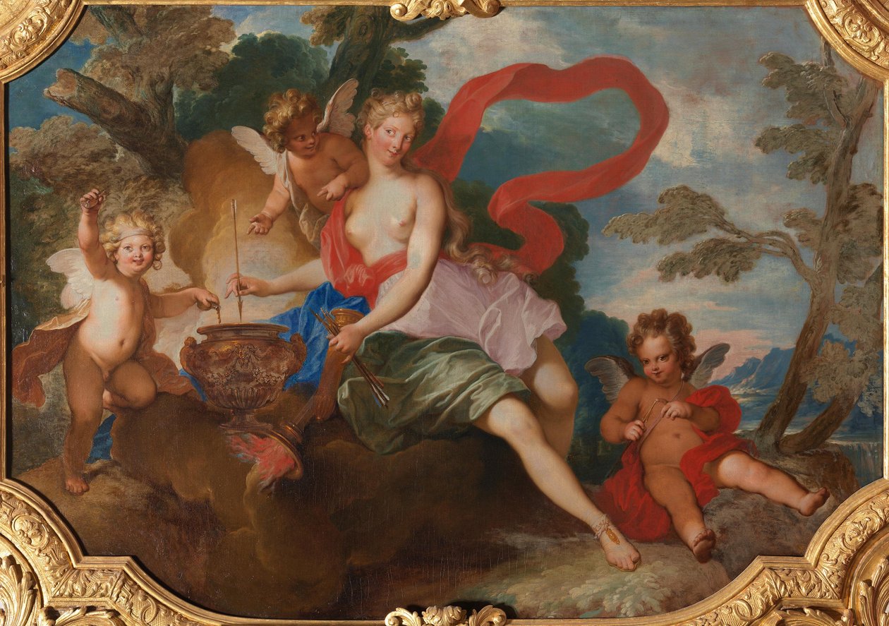 Venus vergiftet Pfeile od Nicolas Bertin
