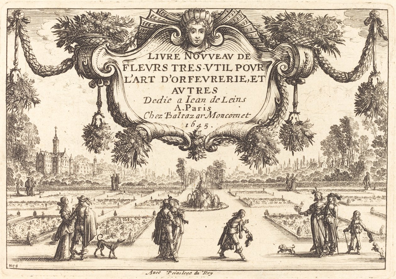 Titulní strana od Nicolas Cochin after Balthasar Moncornet