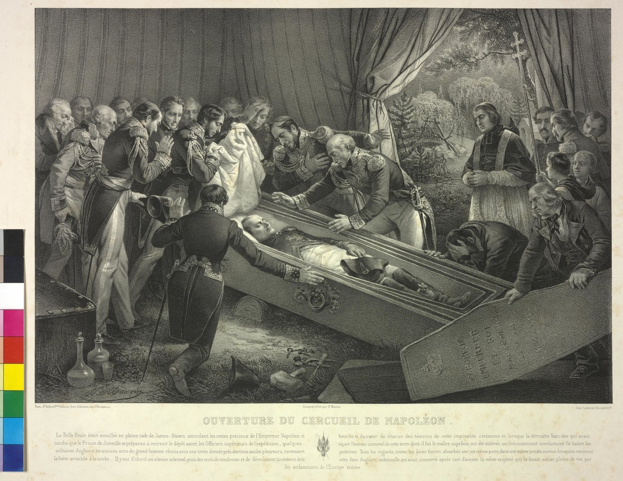 Francouzský císař Napoleon I. Bonaparte od Nicolas Eustache Maurin