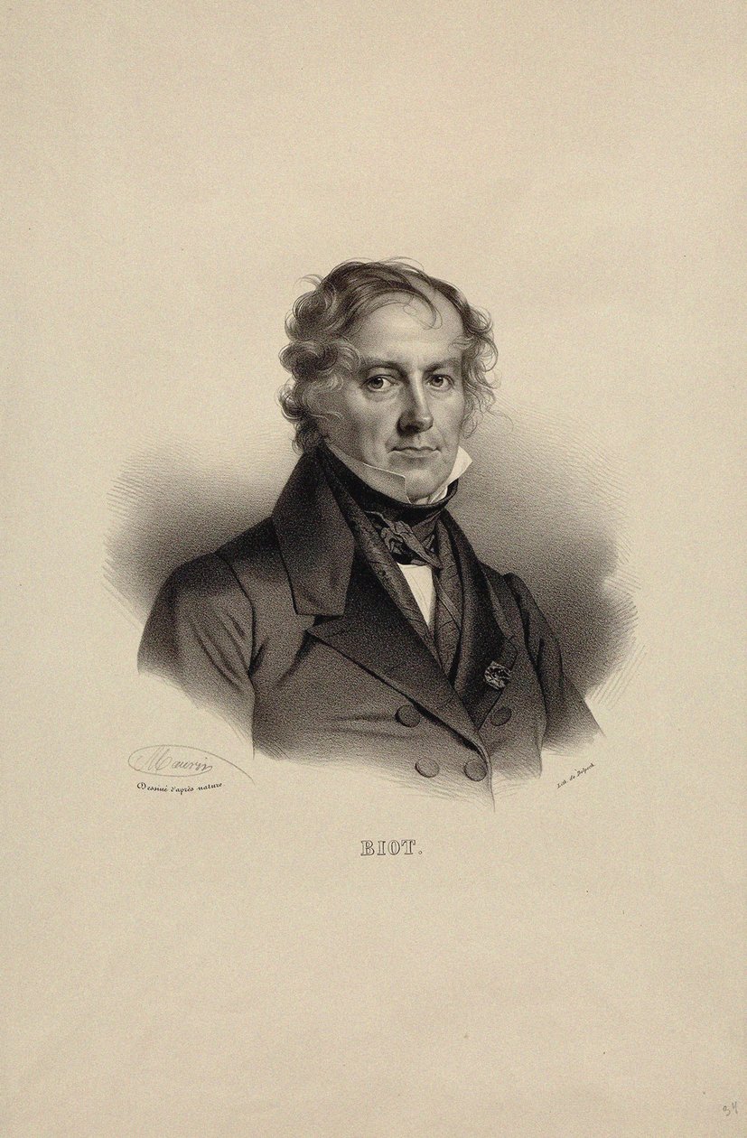 Portrét Jean Baptiste Biot 1774-1862. od Nicolas Eustache Maurin