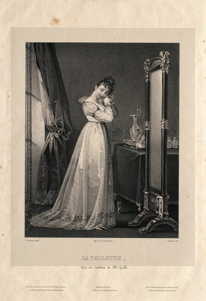 Toaleta (ze sbírky sira Grillea) od Nicolas Eustache Maurin