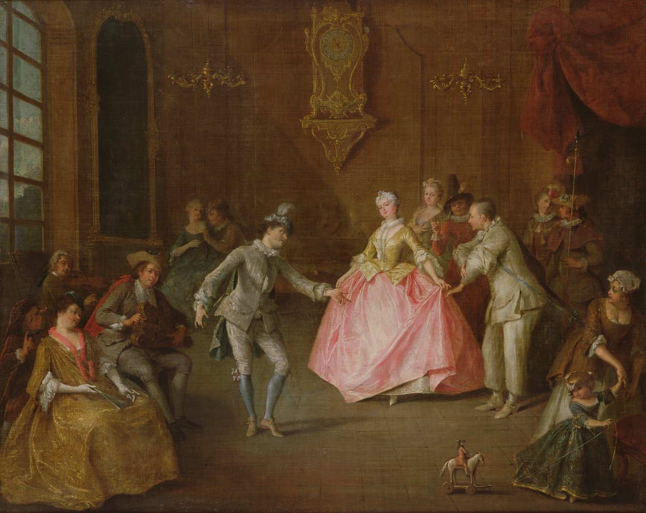 Před plesem od Nicolas Lancret