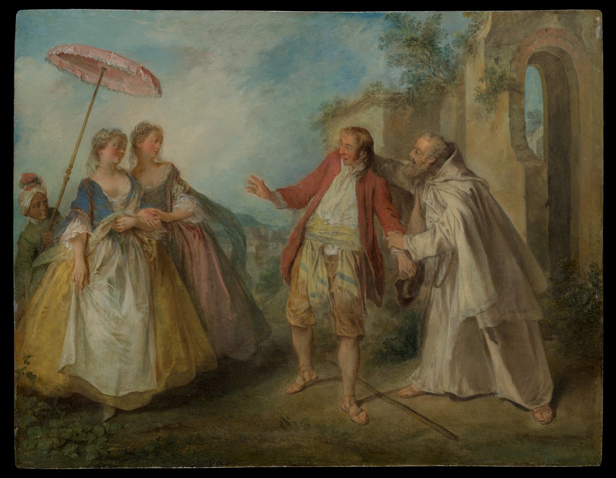 Husy bratra Philippa od Nicolas Lancret