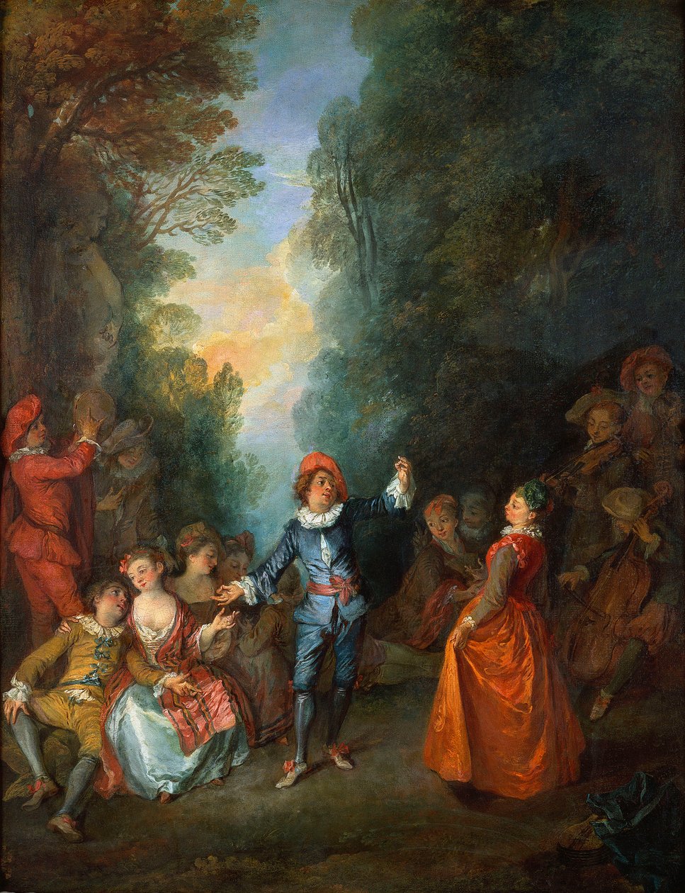Champetre party od Nicolas Lancret