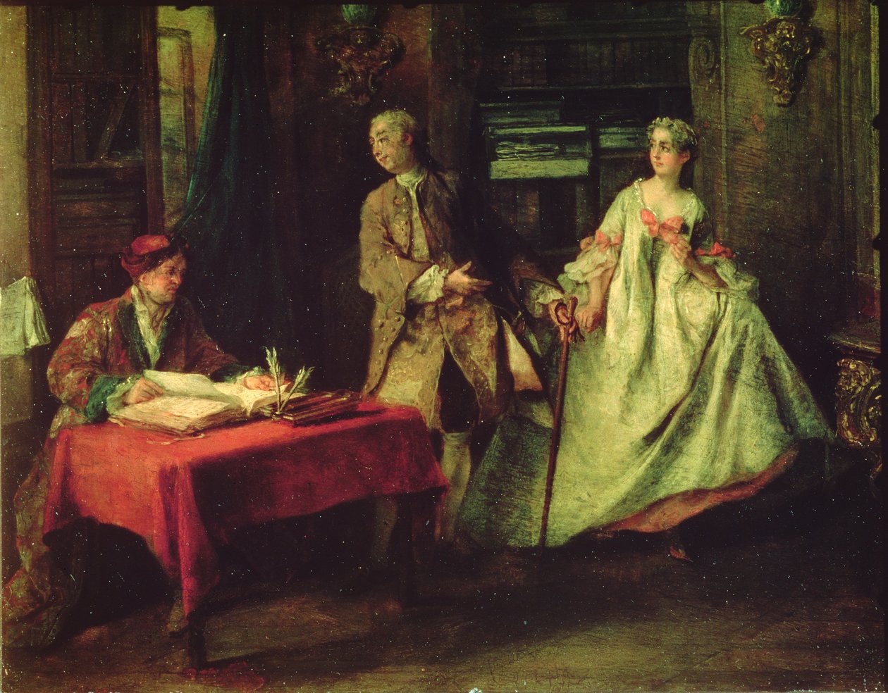 Galantní hodina od Nicolas Lancret