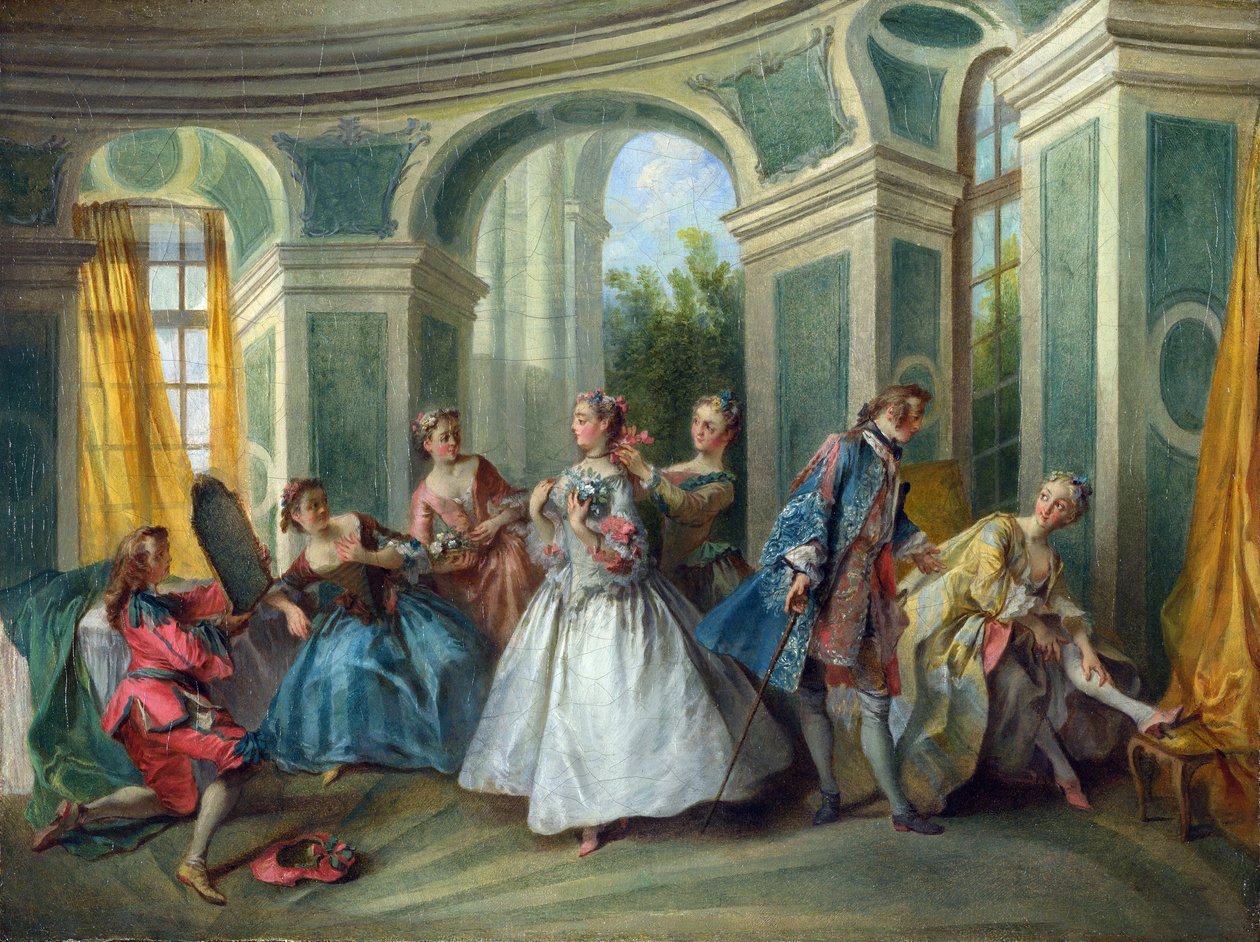 Závěsný od Nicolas Lancret