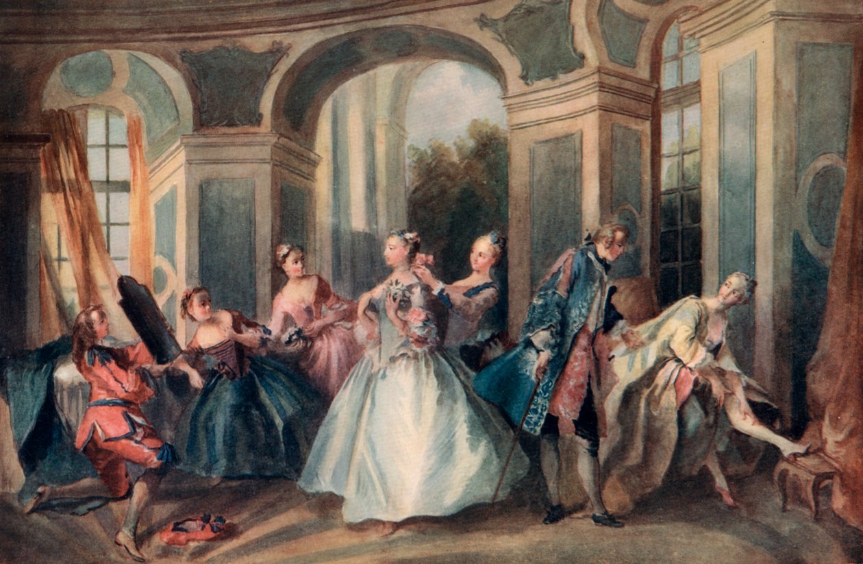 Věk člověka, mládí, 1730-1735 1912. od Nicolas Lancret