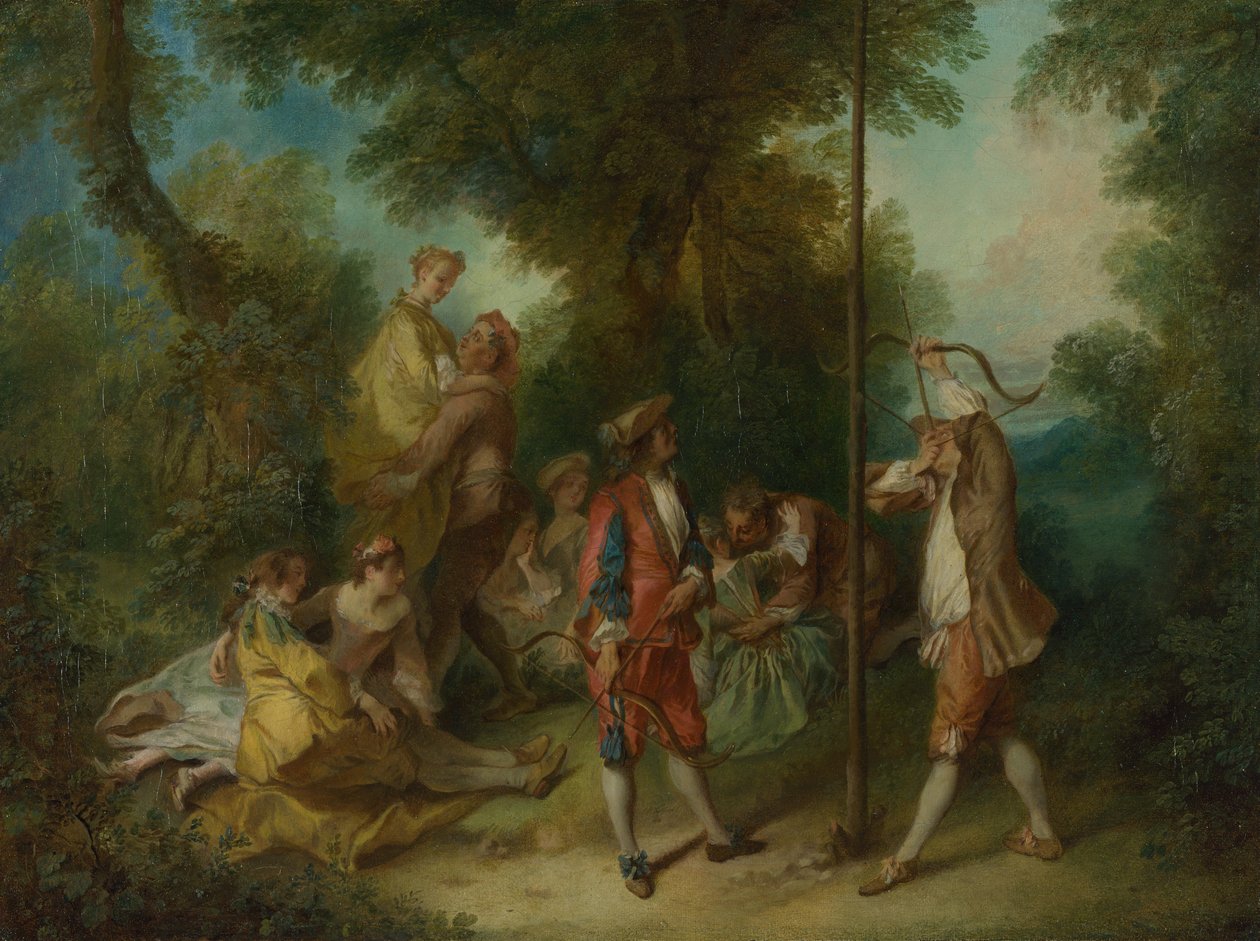 Čtyři věky člověka: Zralost, asi 1735 od Nicolas Lancret