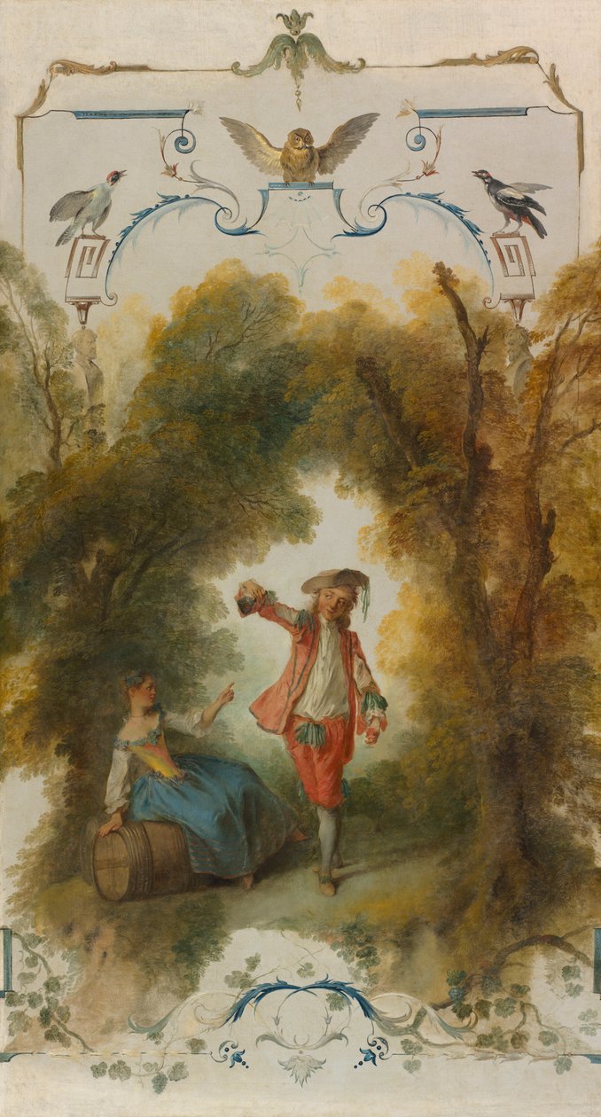 The Vineyard, c. 1723-1727. od Nicolas Lancret