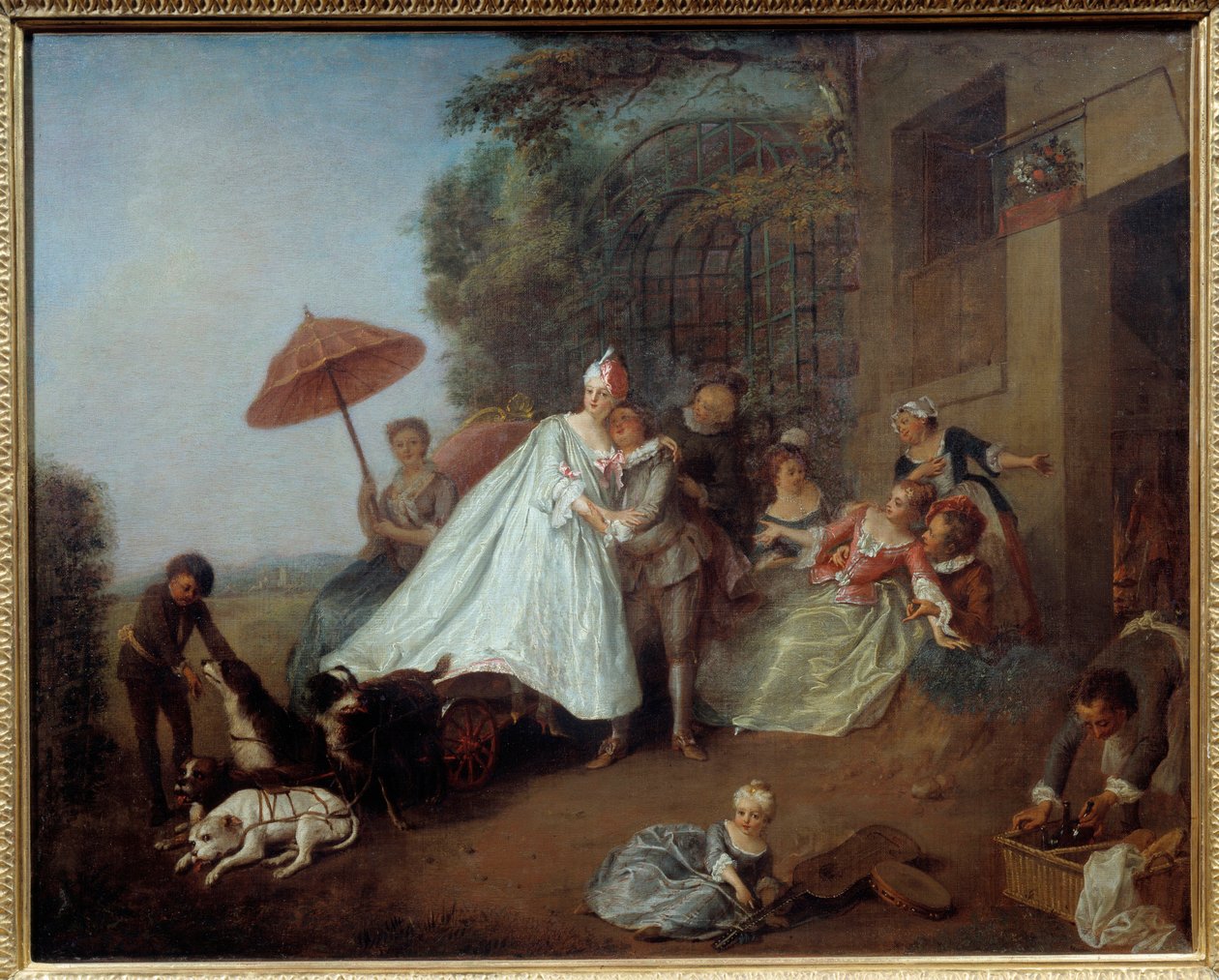 Závěsný od Nicolas Lancret