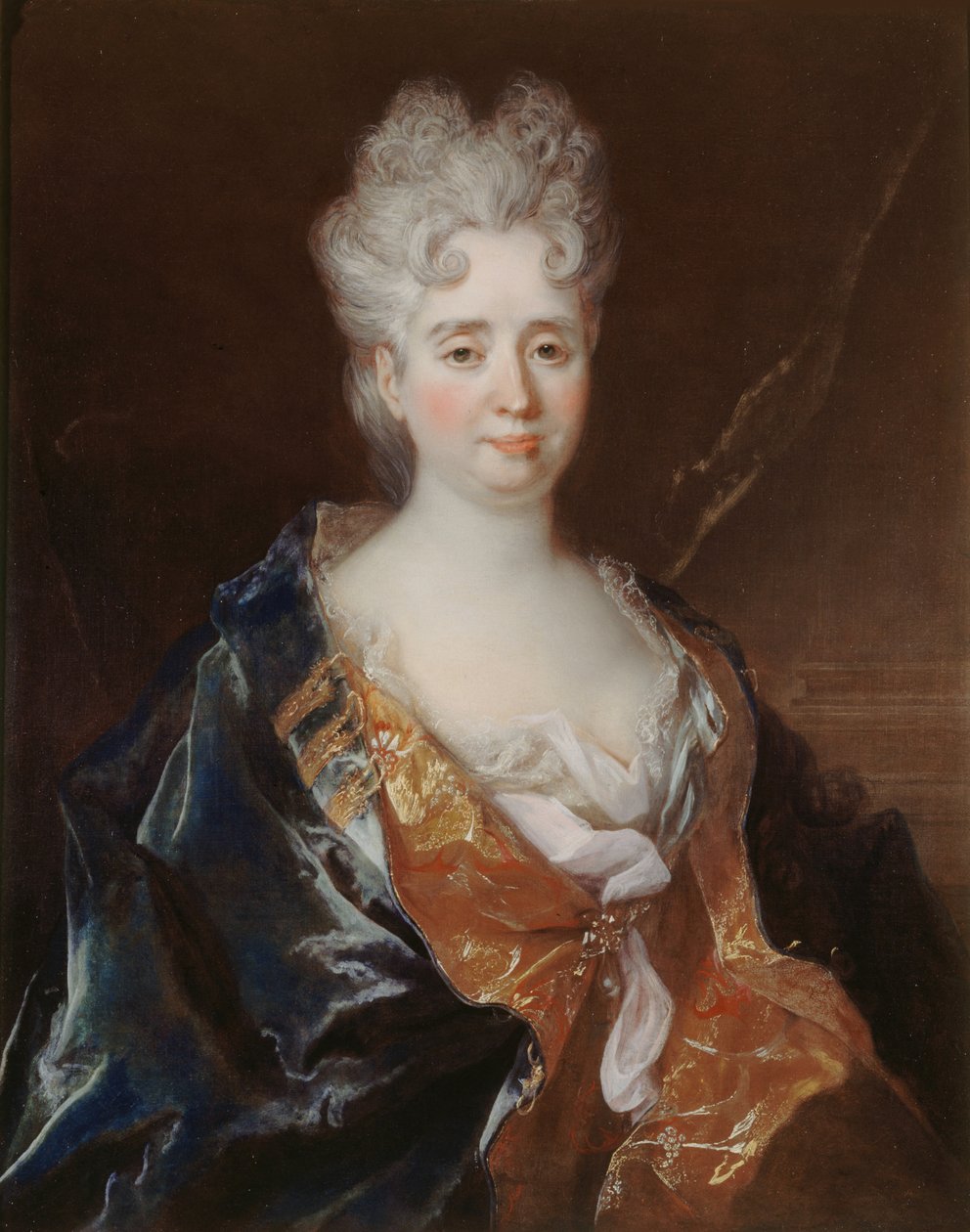 Portrét Anne-Thérèse de Marguenat de Courcelles, Marquise de Lambert, c. 1710. od Nicolas Largillière de