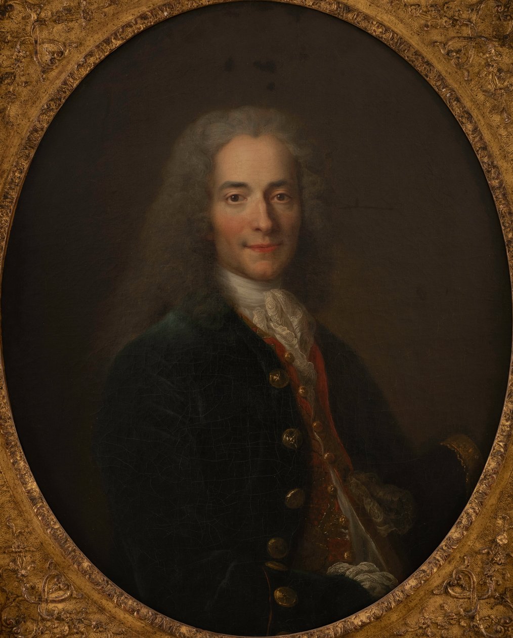 Portrét Voltaira 1694-1778 v roce 1718, cca 1718-1724. od Nicolas Largillière de