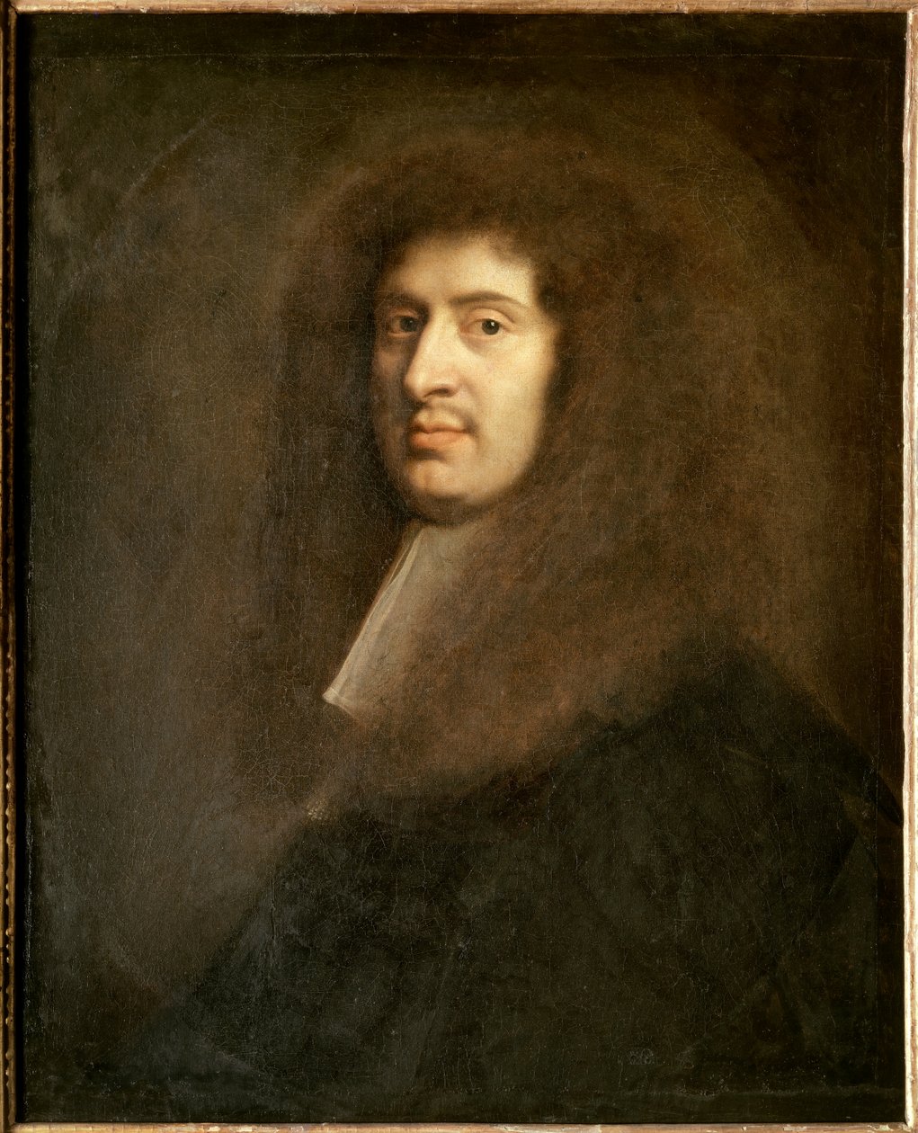 Portrét Gabriela Nicolase de la Reynie (1625-1709), prvního policejního poručíka Paříže za Ludvíka XV. Obraz Nicolase Mignarda (1606-1668) Soukromá sbírka ze 17. století od Nicolas Mignard