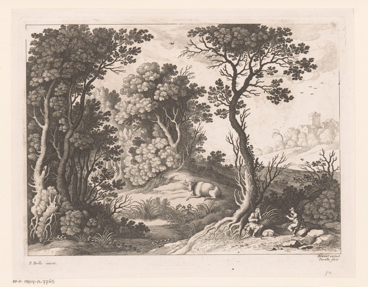 Merkur, Argus en Io od Nicolas Perelle